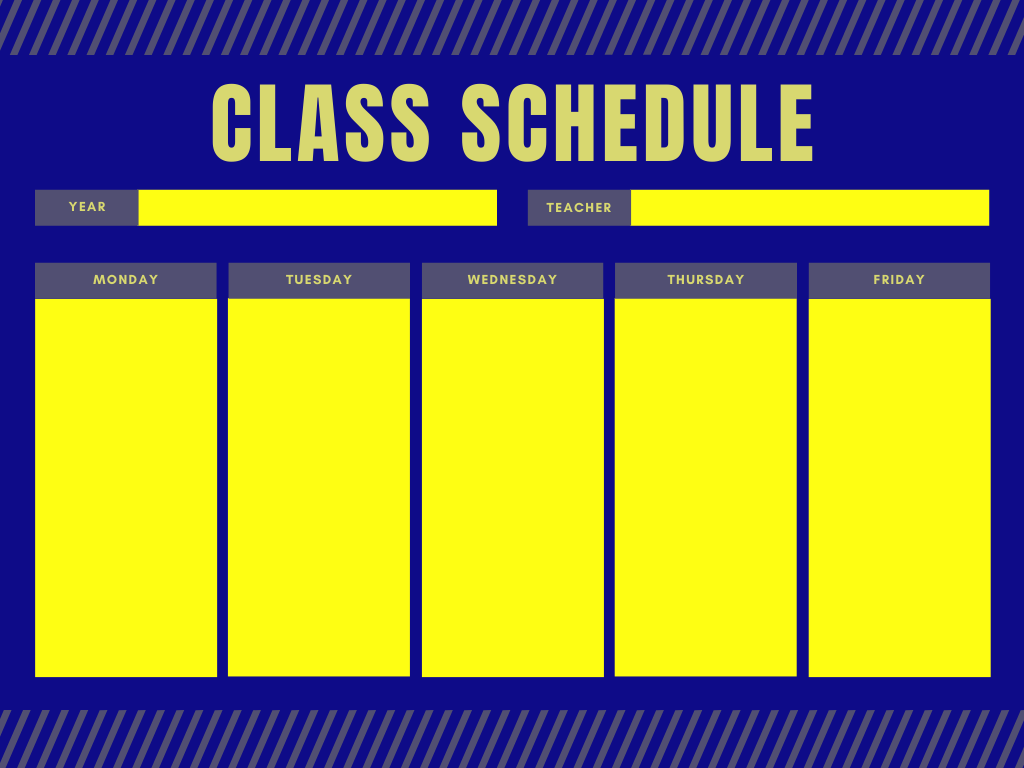 Wildcat Schedules